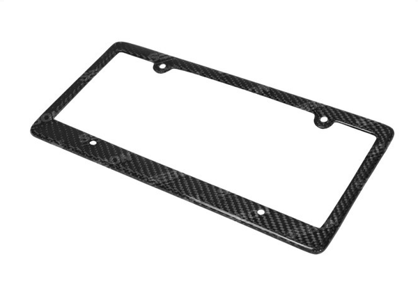Seibon Carbon Fiber License Plate Frame (4 Hole)