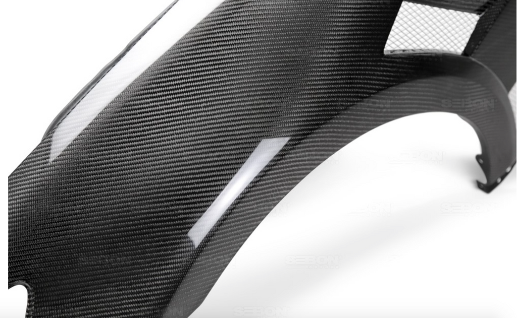 Seibon Carbon Fiber Wide Fenders for 2014-15 Lexus IS 250/350 (Pair)