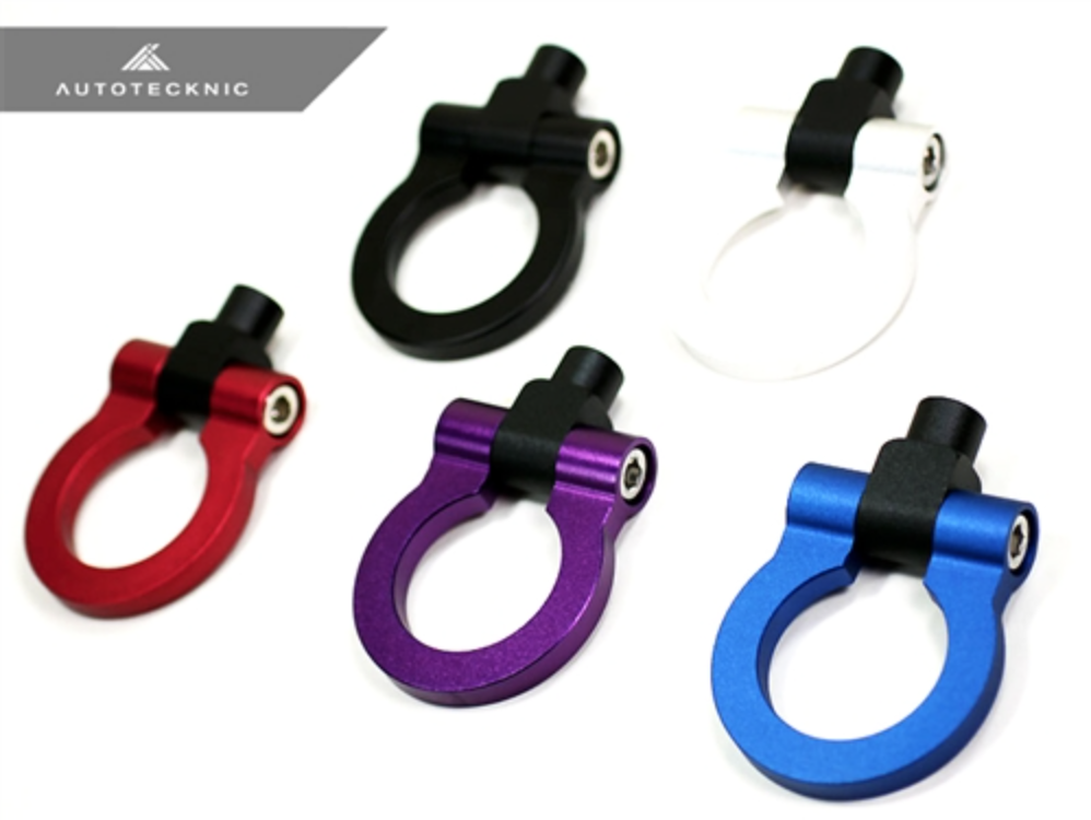 AutoTecknic Aluminum Track Ready Tow Hook Audi A4 Darkside Motoring