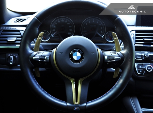 AutoTecknic Color-Coated Steering Wheel Trim - F87 M2 | F80 M3 | F82/ F83 M4 | F10 M5 LCI | F06/ F12/ F13 M6