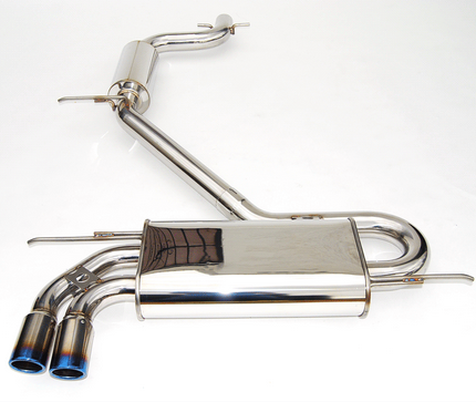 Invidia Q300 Cat-Back Exhaust 2005-2008 Volkswagen Golf Gen. 5 GTI (Titanium tips)