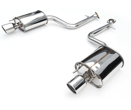Invidia Q300 Axle-Back Exhaust 2014-2015 Lexus IS250 / 2014-2017 IS350 (rolled stainless tips)