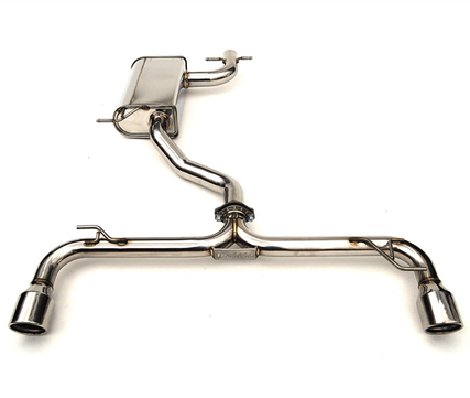 Invidia Q300 Cat-Back Exhaust 2009-2013 Volkswagen Golf Gen. 6 GTI 2.0T (SS tips)