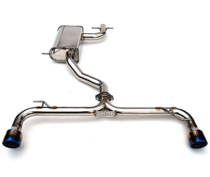 Invidia Q300 Cat-Back Exhaust 2009-2013 Volkswagen Golf Gen. 6 GTI 2.0T (Titanium tips)