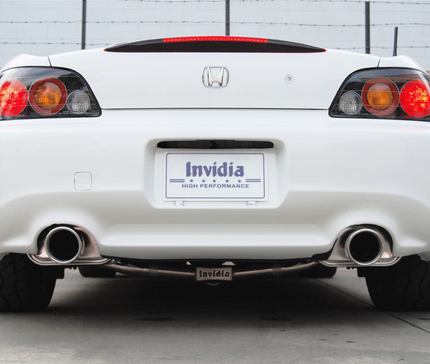 Invidia Q300 Cat-Back Exhaust 2000-09 Honda S2000 (SS tips)