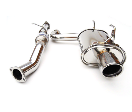 Invidia Q300 Cat-Back Exhaust 2000-2009 Honda S2000 Single Right Side Exit (SS tips)