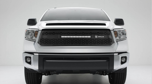 T-Rex ZROADZ Series 2014-2016 Toyota Tundra LED Lighted Grille w/ One 20 Inch Slim single row Main Insert (Black)