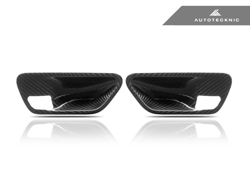 AutoTecknic Dry Carbon Interior Door Handle Trims - BMW F-Chassis