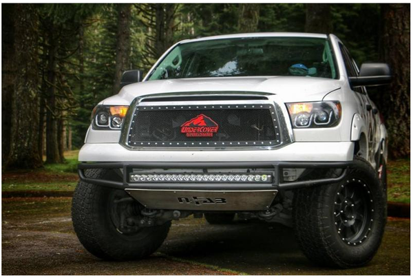 N Fab 2007-13 Toyota Tundra M-RDS Radius Pre-Runner Front Bumper w/ Multi-Mount for LED Light(s)
