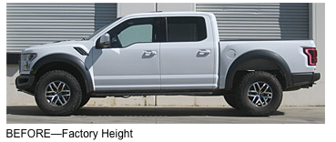 Eibach Pro Lift Kit Performance Lift Springs 2017-2020 Ford Raptor (front 2.5")