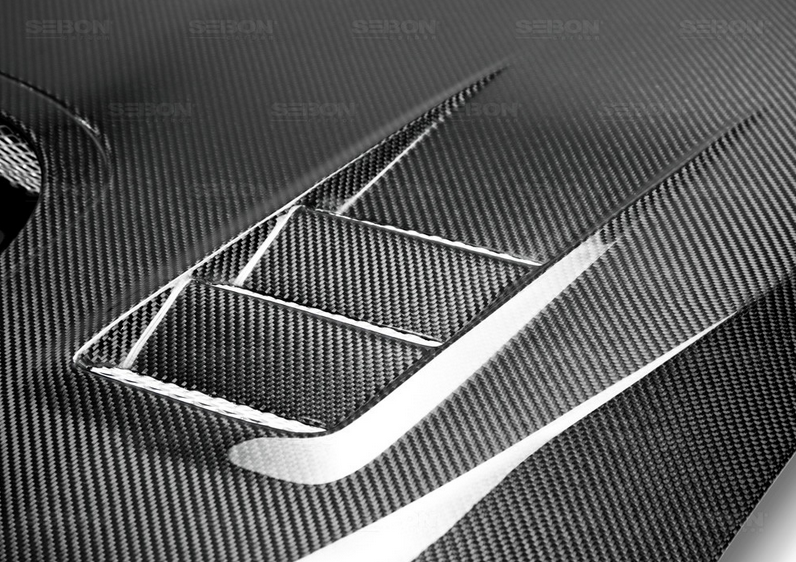 Seibon CW Style Carbon Fiber Hood 2015-2018 Subaru WRX / STI