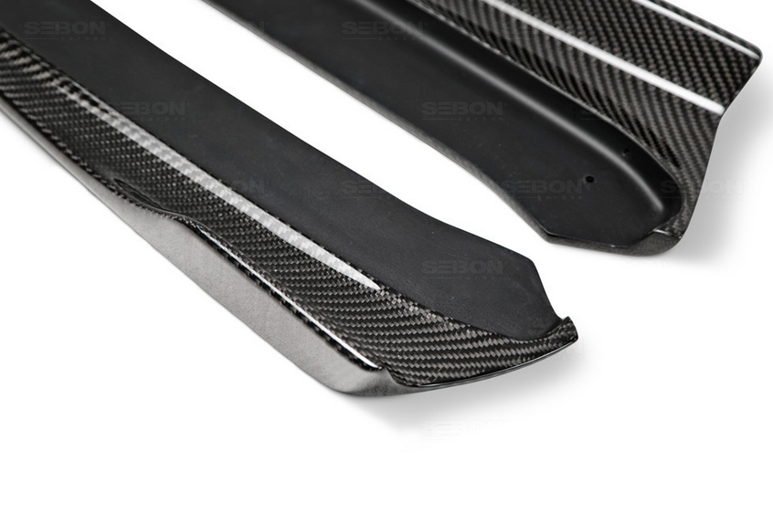 Seibon MB Style Carbon Fiber Rear Lip 2015-2018 Subaru WRX / STI