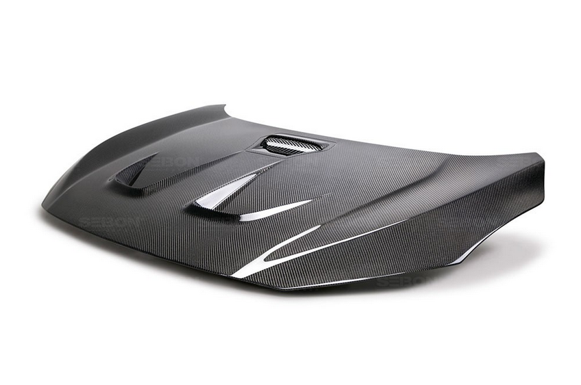 Seibon MR-Style Carbon Fiber Hood 2016-2021 Honda Civic