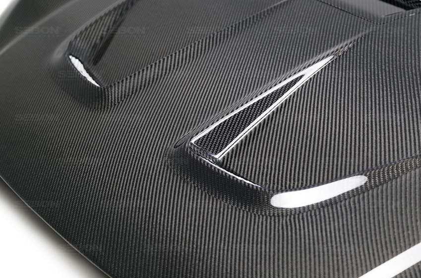 Seibon MR-Style Carbon Fiber Hood 2016-2021 Honda Civic