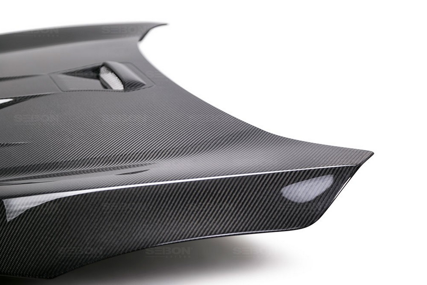 Seibon MR-Style Carbon Fiber Hood 2016-2021 Honda Civic