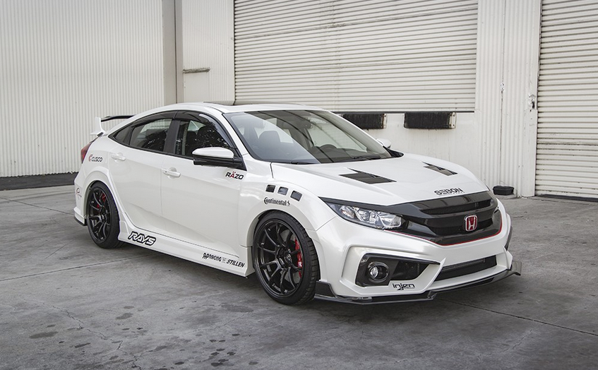 Seibon TS-Style Carbon Fiber Hood 2016-2021 Honda Civic