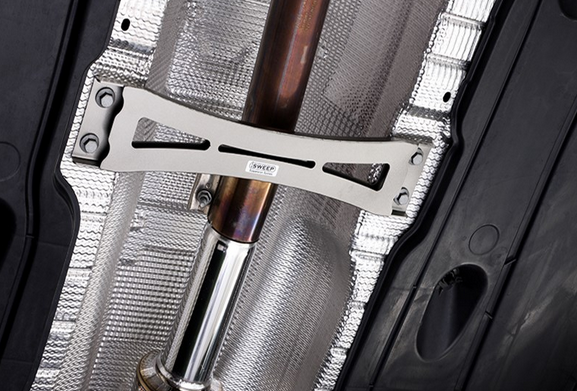 iSWEEP Center Floor Brace Front 2014-up Audi A3 (8V) / VW Golf 7 FWD (w/ Rear Independent Suspension)