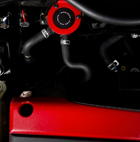 Mishimoto Baffled Oil Catch Can 2017-2021 Honda Civic Type R (PVC Side)