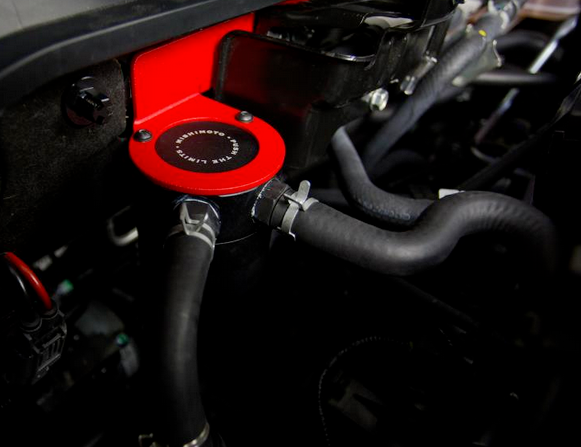 Mishimoto Baffled Oil Catch Can 2017-2021 Honda Civic Type R (PVC Side)