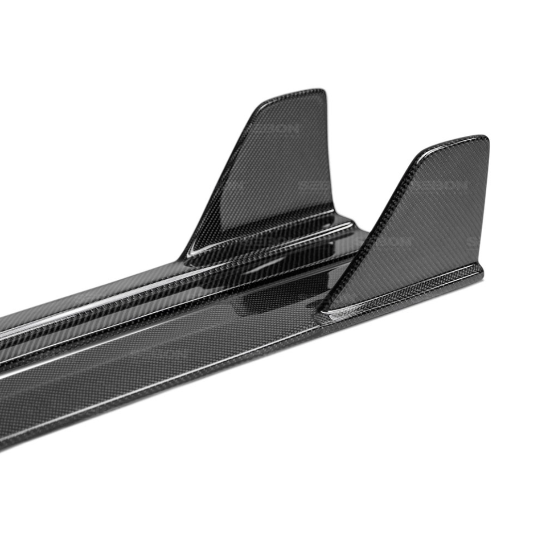 Seibon TR Style Carbon Fiber Side Skirts 2016-2021 Honda Civic Sedan