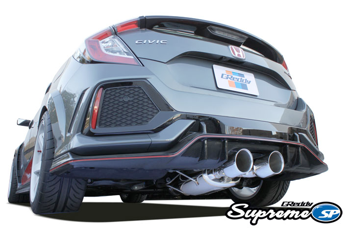 Greddy Supreme SP Exhaust 2017-2021 Honda Civic Type R