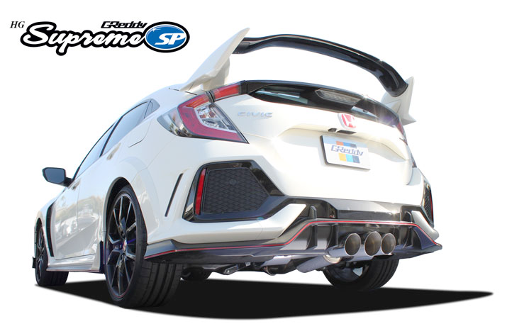 Greddy Supreme SP Exhaust 2017-2021 Honda Civic Type R FK8 (3 tips)