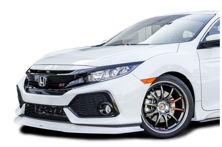 Greddy Front Lip 2017-2019 Honda Civic Si Coupe and Sedan (FRP unpainted)
