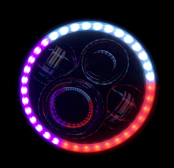 Jeep Wrangler JL / Gladiator 9" Quake LED Tempest Series HD Headlights