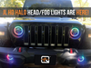 2018-2019 Jeep Wrangler JL 9" Quake LED Tempest Series HD Headlights