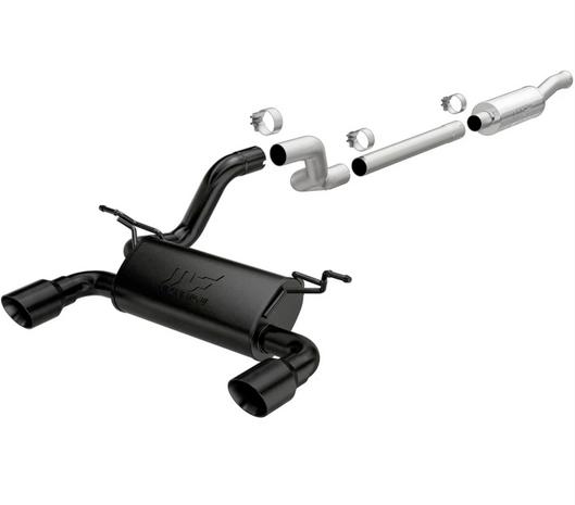 Magnaflow Street Series Cat Back Performance Exhaust System 2018-2024 Jeep Wrangler JL L4-2.0L (w/Dual Split Rear Exit)
