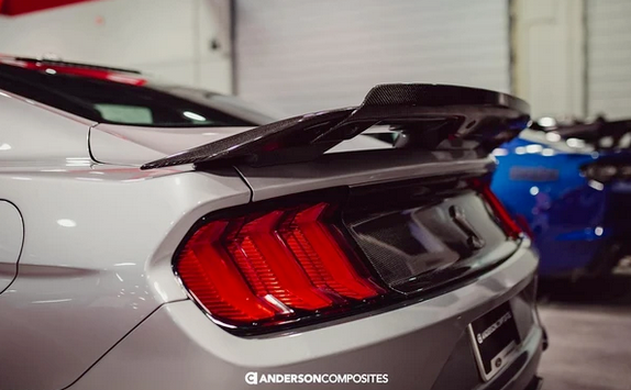 Anderson Composites Type-OE Carbon Fiber Rear Spoiler 2020 Shelby GT500