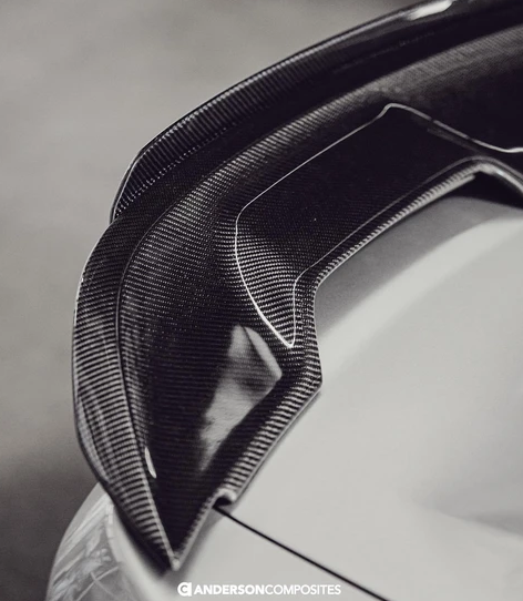 Anderson Composites Type-OE Carbon Fiber Rear Spoiler 2020-2022 Shelby GT500