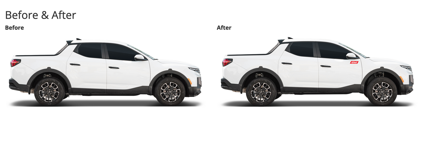 Eibach Pro Lift Kit Performance Lift Springs 2022-2025 Hyundai Santa Cruz 2.5L AWD (front +1.9" / rear +1.3")