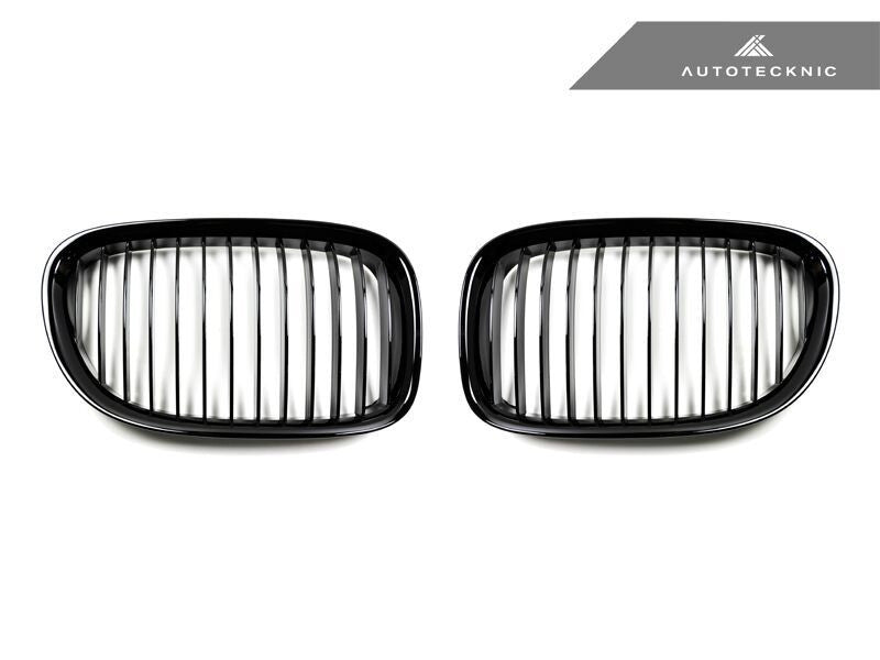 AutoTecknic Replacement Glazing Black Front Grilles BMW F01/ F02 7-Series