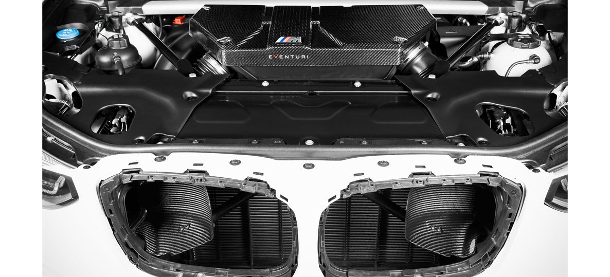 Eventuri BMW F97 X3M / F98 X4M Black Carbon Intake System
