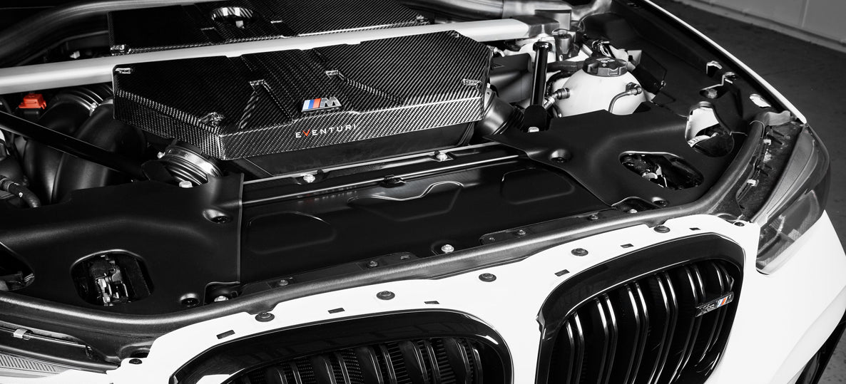 Eventuri BMW F97 X3M / F98 X4M Black Carbon Intake System