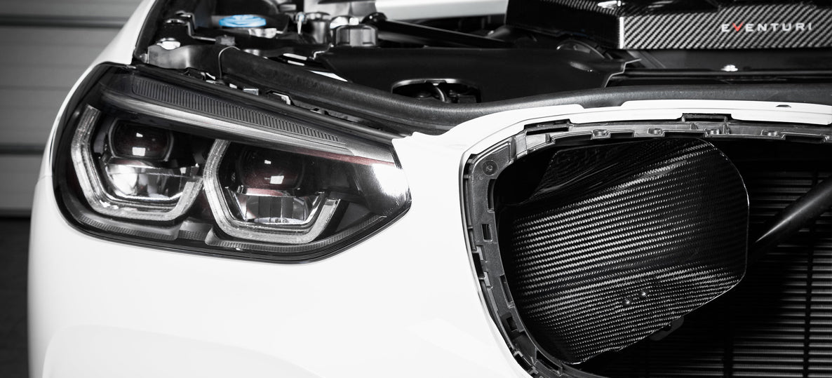 Eventuri BMW F97 X3M / F98 X4M Black Carbon Intake System