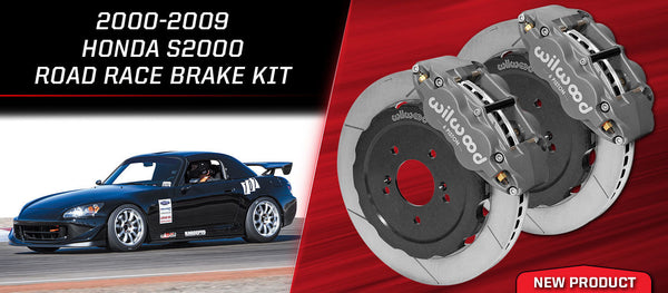 Wilwood Forged Superlite 6R Front Brake Kit 2000-2009 Honda S2000 12.88" GT Slotted Rotor w/ Lines