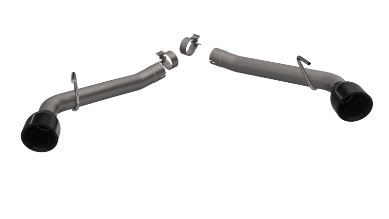 QTP 2010-2013 Chevrolet Camaro SS 6.2L 304SS Eliminator Muffler Delete Axle Back Exhaust w/4.5" Black Tip