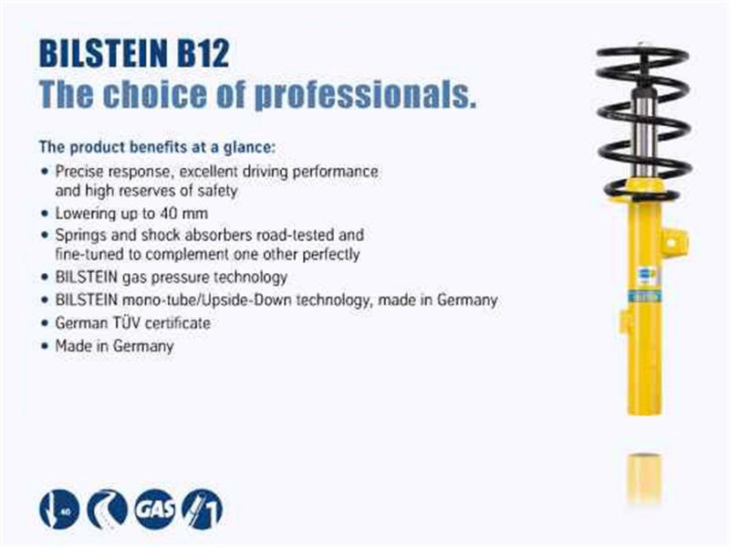 Bilstein B12 Front and Rear Suspension Kit 2004-2011 Mazda RX-8 Touring