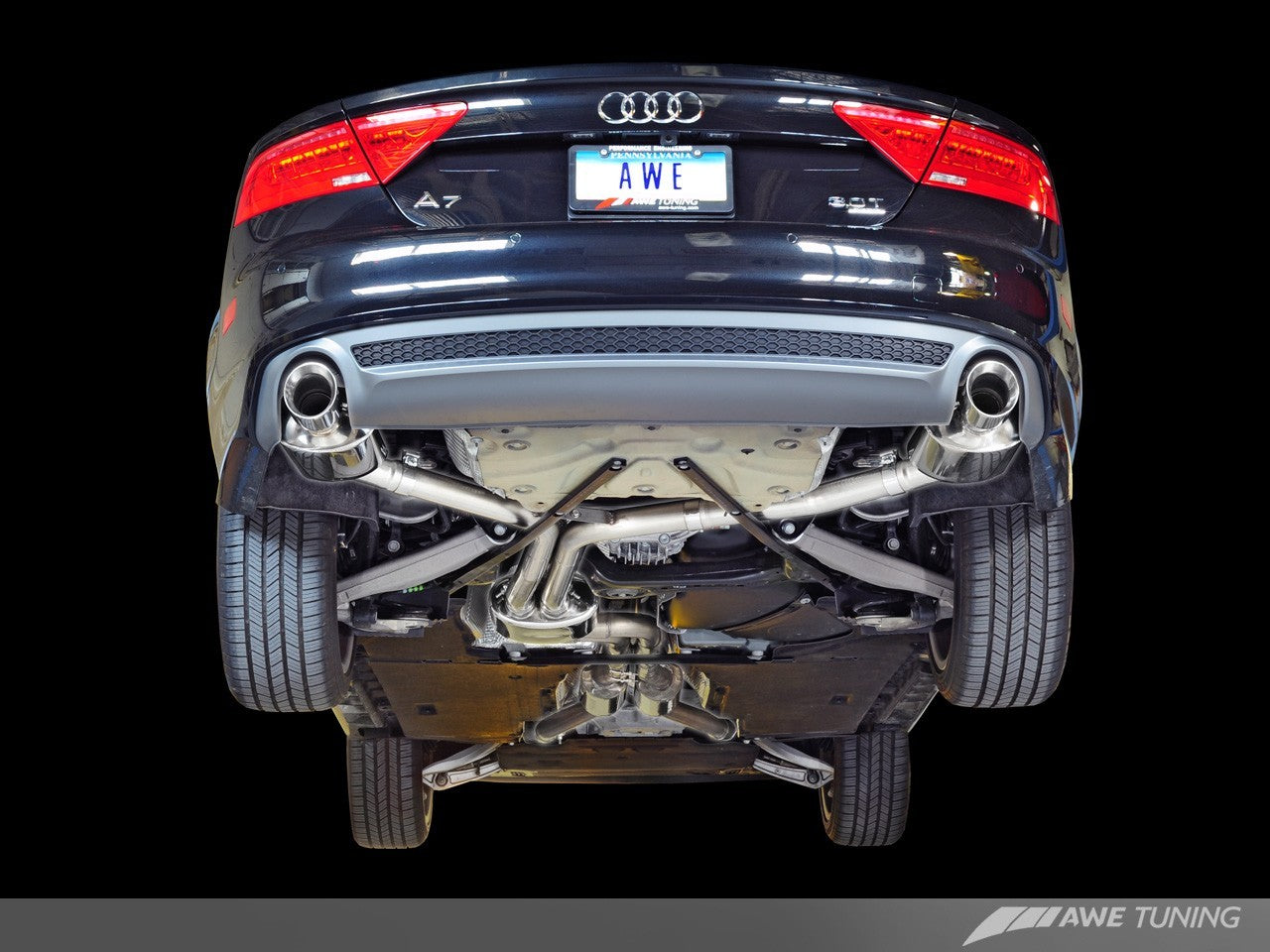 AWE Tuning Touring Edition Exhaust 2012-2015 Audi A7 (3.0T)
