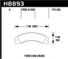 Hawk 08-16 Ford E-450 Super Duty Super Duty Street Rear Brake Pads