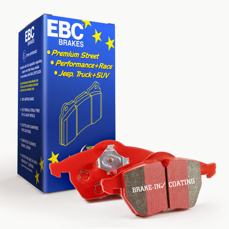 EBC 86-87 Jaguar XJ6 3.6 Redstuff Front Brake Pads