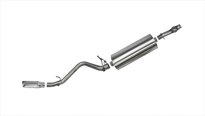Corsa Single Exit Cat-Back Exhaust 2014-2019 Silverado/Sierra 1500 5.3L
