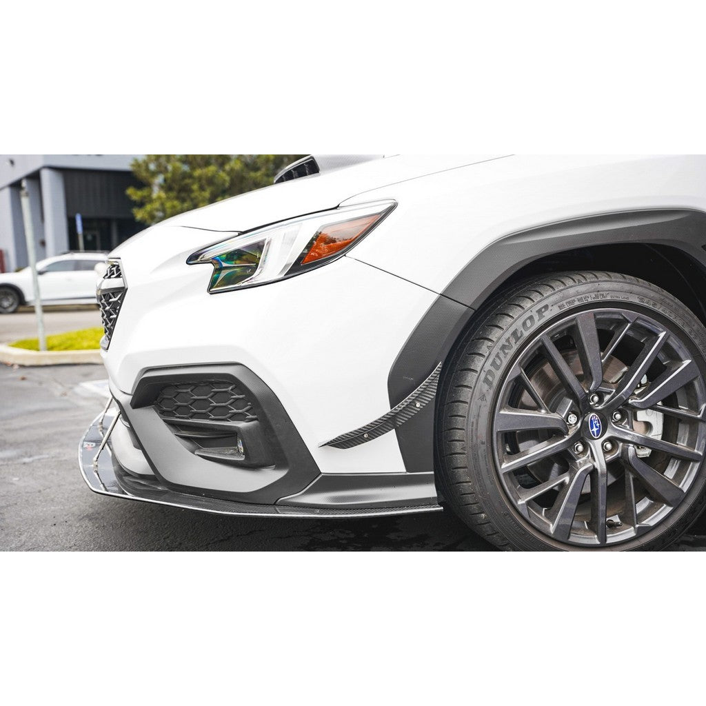 APR Carbon Fiber Front Bumper Canard Set 2022-up Subaru WRX