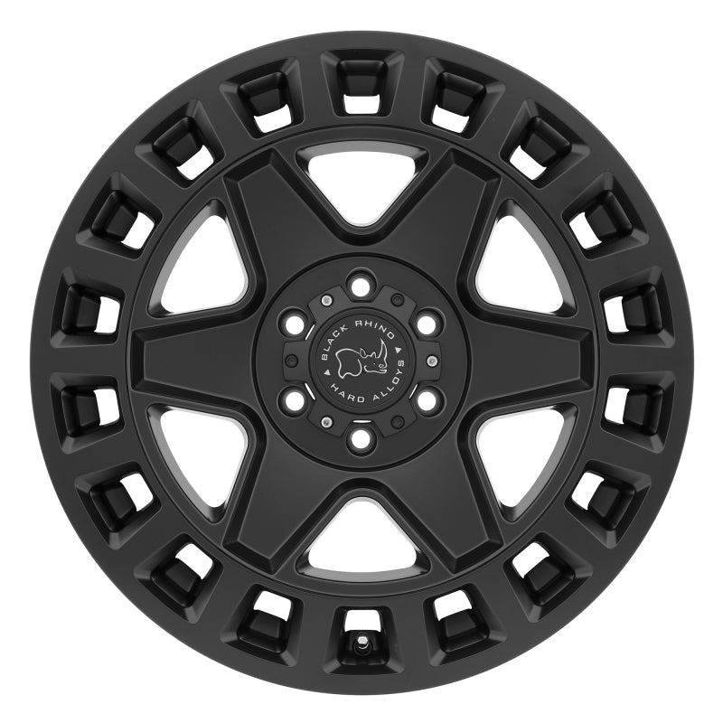 Black Rhino York 18x9.0 6x139.7 ET-12 CB 112.1 Matte Black Wheel