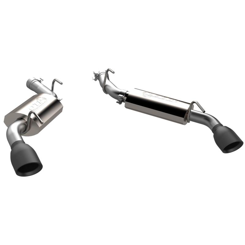 QTP 2010-2013 Chevrolet Camaro SS 6.2L 304SS AR3 Axle Back Exhaust w/4.5" Black Tips