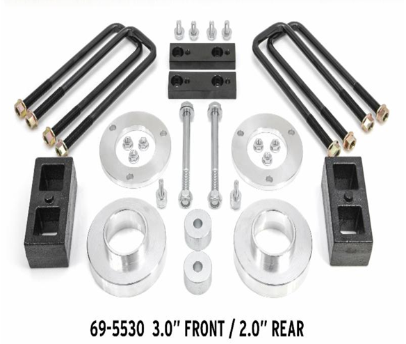 ReadyLift SST Pre-Load Lift Kit 2005–2023 Toyota Tacoma TRD / SR5 / Rock Warrior (3" Front / 2" Rear)