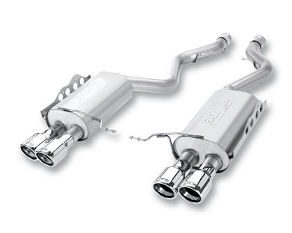 Borla Dual Exit Rear Section Exhaust S-Type 2016 Chevy Camaro SS (6.2L)