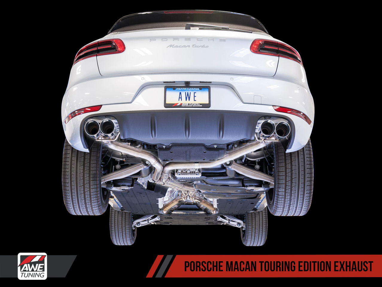 AWE Tuning Touring Edition Exhaust 2014-2018 Porsche Macan